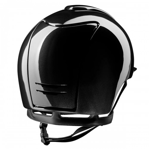 KEP Italia Cromo 2.0 Shine Black Polo Chrome Mirror Frame Subgrid Button Cristalli logo