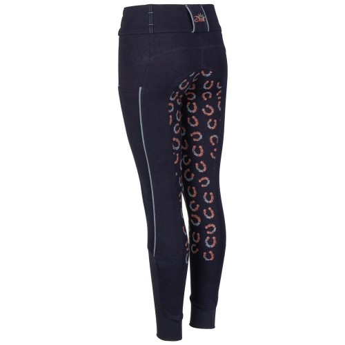 Harry's Horse SS26 Riding Breeches Equitights Diva Mauvewood Denim Full Grip
