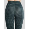 Montar SS26 MoHannah Allover Printed Houndstooth Pull-Ons Jade F/G