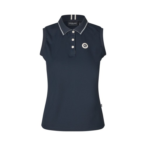 Kingsland SS26 KLLaura Ladies Sleeveless Piqué Polo Top