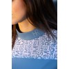 Mrs. Ros SS26 Competition Shirt Mesh Logo Blush Noir
