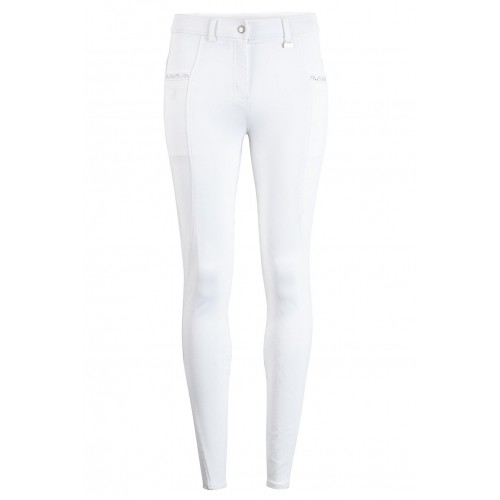 Montar White Children's Crystal Riding Breeches