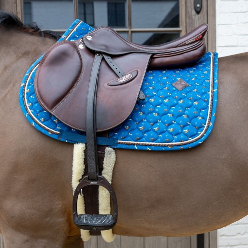 Kentucky Saddle Pad Velvet Horse printing Show Jumping