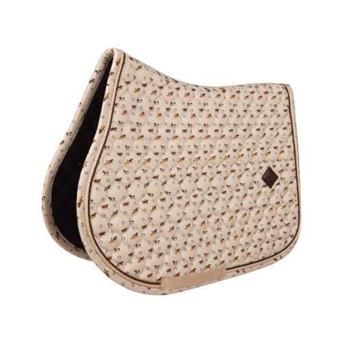 Kentucky Saddle Pad Velvet Horse printing Show Jumping