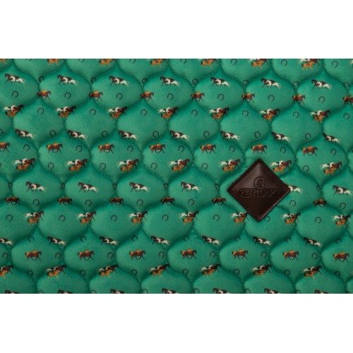 Kentucky Saddle Pad Velvet Horse printing Show Jumping