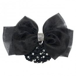Imperial Riding SS26 Hair Bow с из сетки и Diamonds IRH