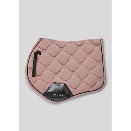 Montar SS26 FLOW Jumping Saddle Pad Logo Quilt and Crystals