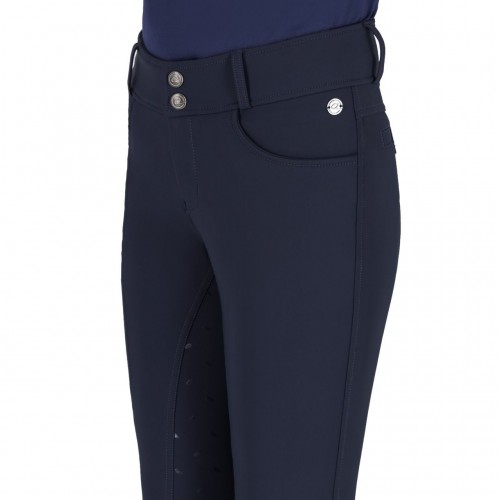 QHP FW25 Riding breeches Lymee softshell Junior full grip