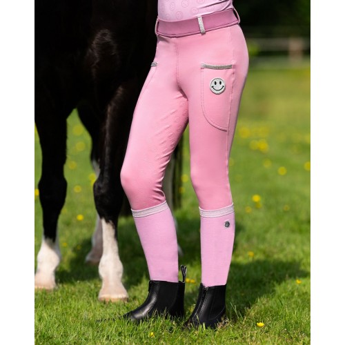 QHP SS26 Riding Tights Rosalynn Junior Full Grip