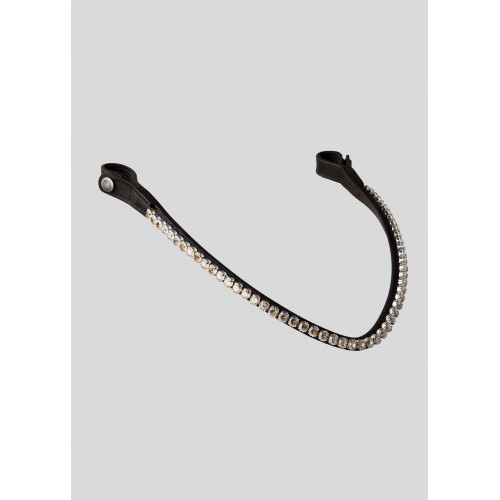 Montar SS26 Browband FAIR Champagne Crystal Curved Brown