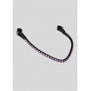 Montar SS26 Browband FAIR Fig crystal curved 1 row