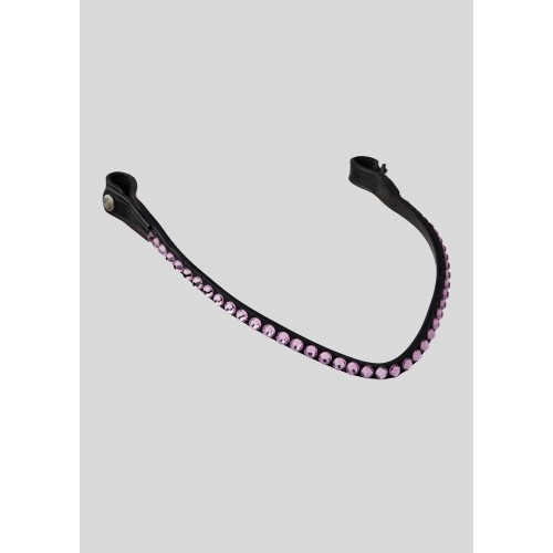 Montar SS26 Browband FAIR Fig crystal curved 1 row