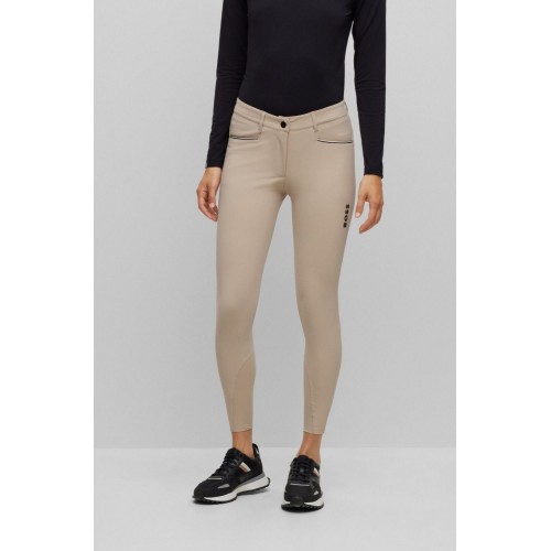BOSS Equestrian Riding Breeches Heather Full Grip