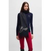 BOSS Equestrian FW25 Soft Logo Scarf