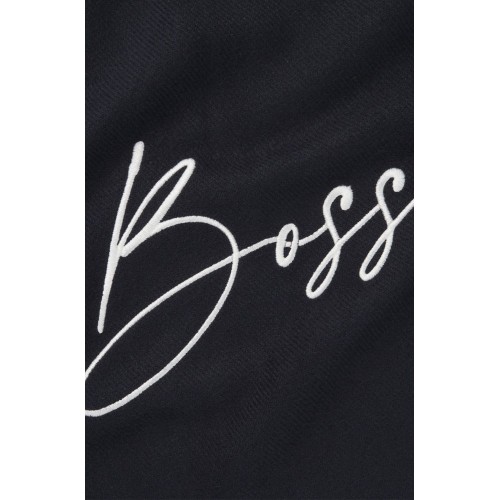 BOSS Equestrian FW25 Soft Logo Scarf