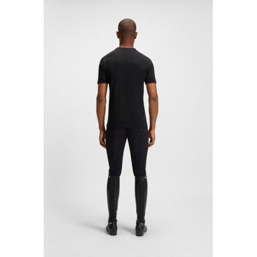 BOSS Equestrian SS26 Men's T-shirt Pierce Patch