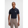 BOSS Equestrian SS26 Men's Polo Shirt Paul Patch