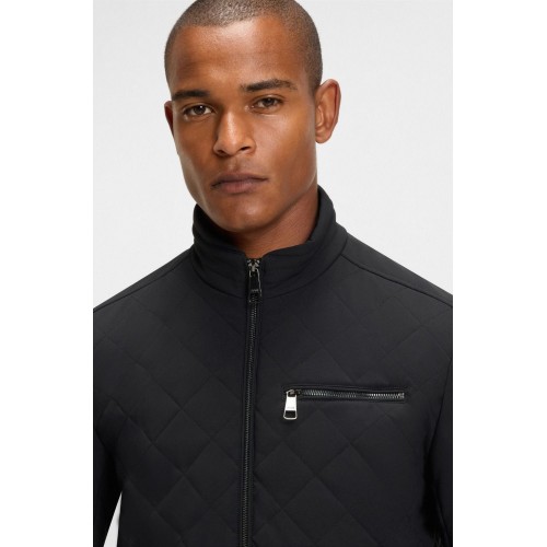 BOSS Equestrian SS26 Men's Biker Puffer Jacket Rian