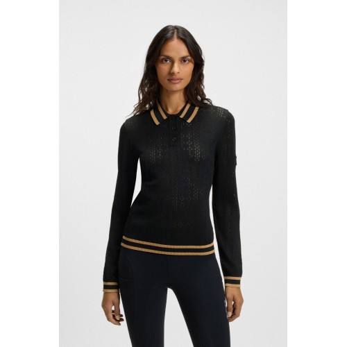 BOSS Equestrian SS26 Knitted Polo Pam Ajor