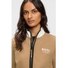 BOSS Equestrian SS26 Training Shirt Fedora Half Zip Felpa