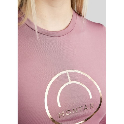 Montar FW25 MoNille Long sleeve with rose gold print