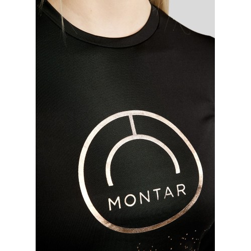Montar FW25 MoNille Long sleeve with rose gold print