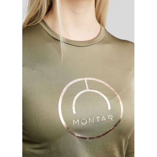 Montar FW25 MoNille Long sleeve with rose gold print