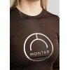 Montar FW25 MoNille Long sleeve with rose gold print