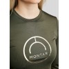 Montar FW25 MoNille Long sleeve with rose gold print