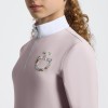 Cavalleria Toscana SS26 CT Jersey Floral Embroidery L/S Girls' Competition Shirt