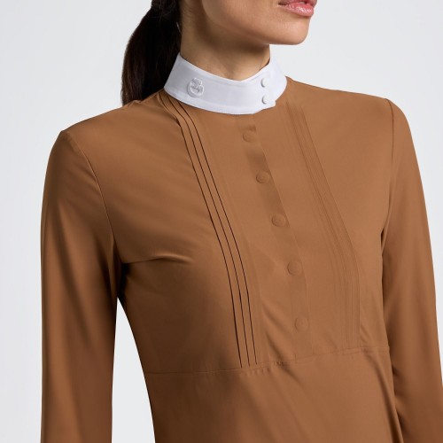 Cavalleria Toscana FW25 CT L/S Heat-Sealed Bib Women's Competition Shirt