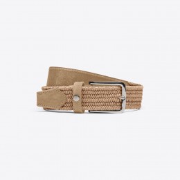 Cavalleria Toscana SS26 CT эластичный ремень с Embroidery on кожаный