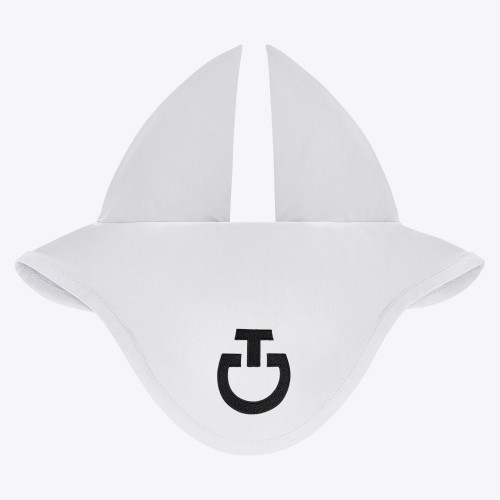 Cavalleria Toscana SS26 Lightweight Jersey Stripe Ear Bonnet