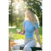 Equestrian Stockholm Midsummer Blue Dynamic Base Layer Short Sleeve