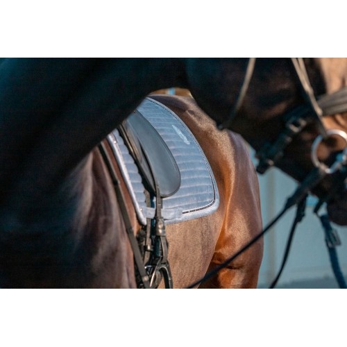 Eskadron SS26 Platinum Saddle Pad Velvet Crystal