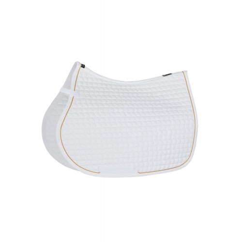 Eskadron Cotton Saddle Pad with Gold Piping