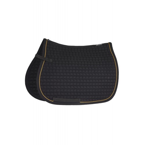 Eskadron Cotton Saddle Pad with Gold Piping
