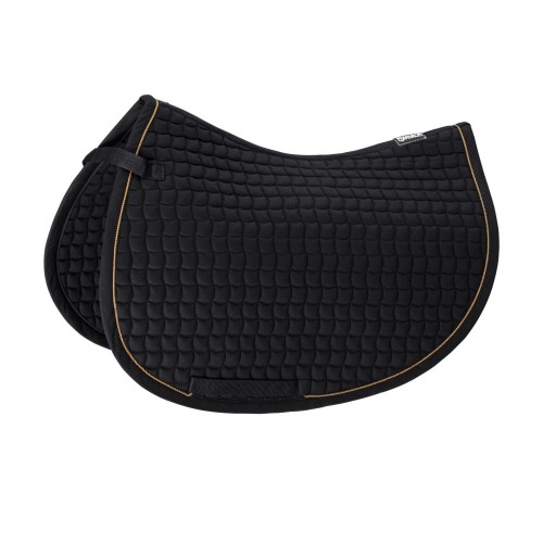 Eskadron Cotton Saddle Pad with Gold Piping