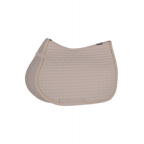 Eskadron Cotton Saddle Pad with Gold Piping