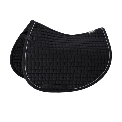 Eskadron Cotton Saddle Pad Silver Piping