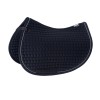 Eskadron Cotton Saddle Pad Silver Piping