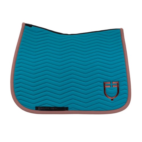 Equestro FW25 Dressage pad Wave Quilting
