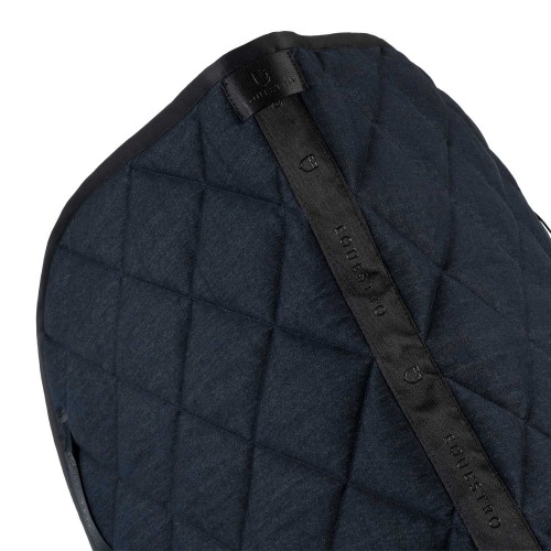 Equestro SS26 Dressage Saddle Pad Denim