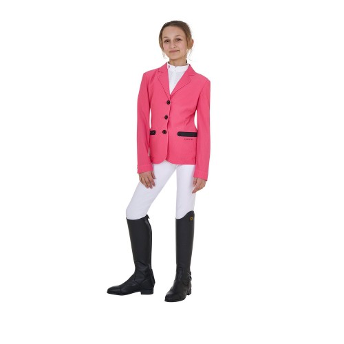Equestro SS25 Kids Competition Jacket Perforated