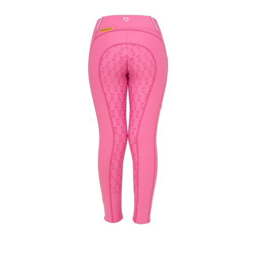 Equestro FW25 Kids Riding Tights Slim Fit Grip