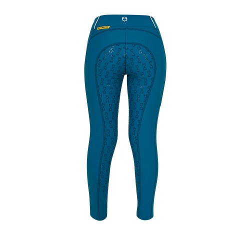 Equestro FW25 Kids Riding Tights Slim Fit Grip