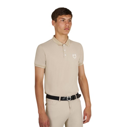 Equestro SS26 Polo Shirt Technical Men