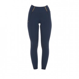Equestro FW25 леггинсы для верховой езды Slim Fit с полной леей женский