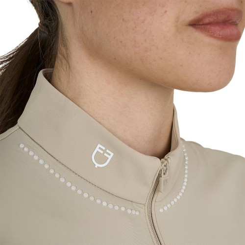 Equestro SS26 Polo shirt Pearl Women