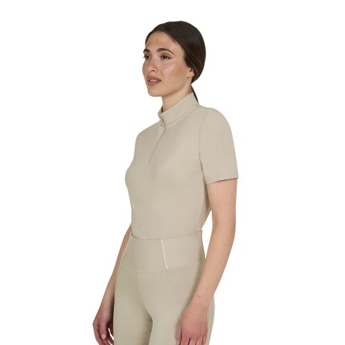 Equestro SS26 Polo shirt Pearl Women